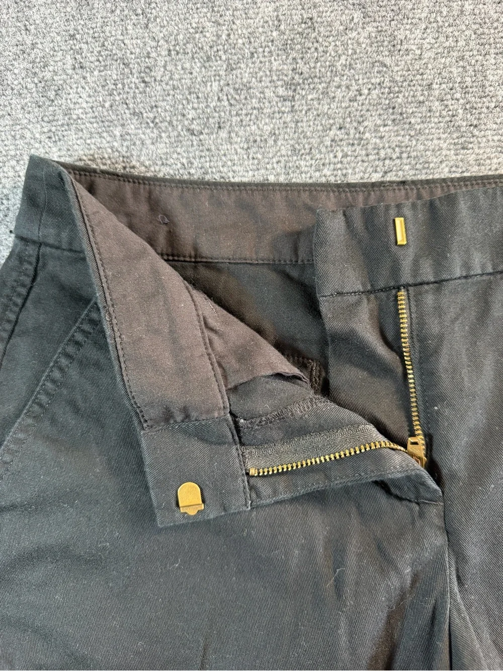 J.Crew Women's Size 6 Gray Broken-In Chino Shorts 3